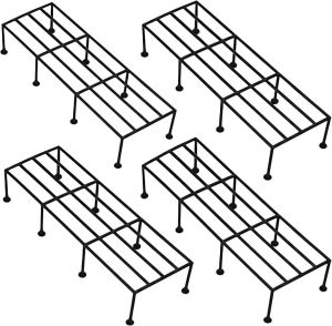 Black Anti Rust Metal Plant Stand