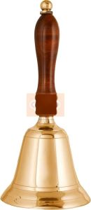 Christmas Brass Shame Hand Bell