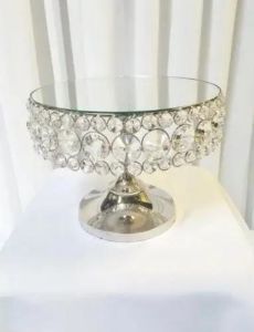 Crystal Glass Cake Stand
