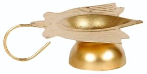 Golden Brass Lotus Diya