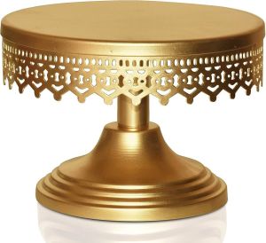Golden Metal Cake Stand