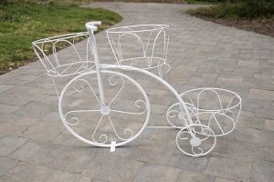 Metal Bicycle Planter Stand