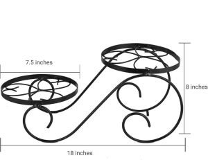 Metal Bicycle Planter Stand