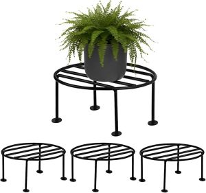 Round Anti Rust Planter Stand