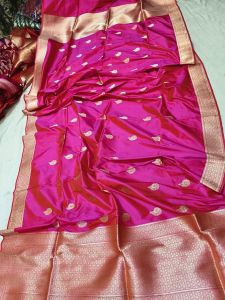 Pure Handloom Kaduwa Katan Silk Dupatta