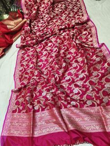 Pure Handloom Kaduwa Katan Silk Dupatta