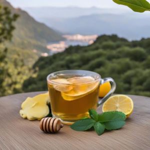 Instant Lemon Tea Premix Powder