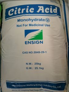 Monohydrate Citric Acid