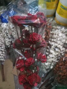 Decorative Artificial Rose Flower Stick