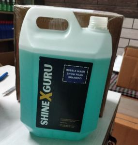 Shine Guru Blue Bubble Car Wash Shampoo