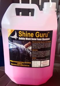 Shine Guru Pink Bubble Car Wash Shampoo
