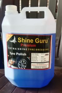 Shine Guru Premium Blue Tyre Polish