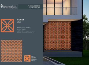 Amber Design Terracotta Jali