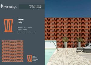 Edan Design Terracotta Jali