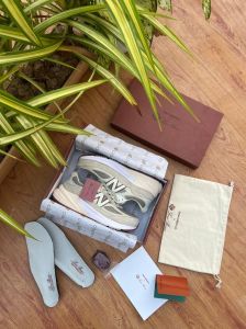 990v6 X Loro Piana Raw Cashew Sneakers Shoes