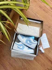 Nike Air Jordan 1 Low Ice Blue Sneakers