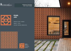 Pearl Design Terracotta Jali