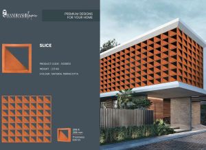 Slice Design Terracotta Jali