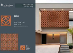 Topaz Design Terracotta Jali
