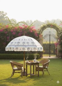 Hand Block Printed Umbrella