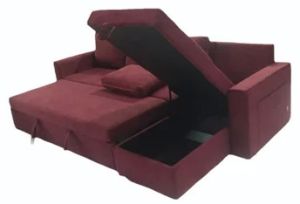 Violet L Shape Convertible Sofa Bed