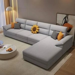 L Shape Hotel Sofa Set