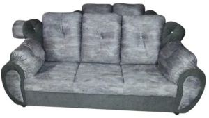 Designer Grey Three Seater Sofa