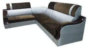 L Shape Designer Wooden Sofa Set