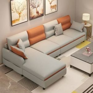 L Shape Hotel Sofa Set