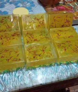 Organic Herbal Saffron Soap