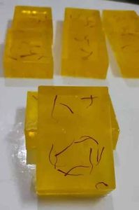 Organic Herbal Saffron Soap