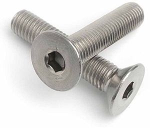 Stainless Steel Allen CSK Round Screws