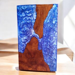 Epoxy Rosewood Urn Box