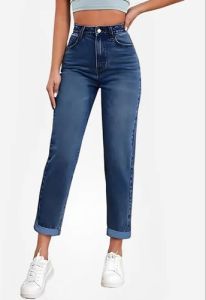 Ladies Casual Regular Fit Denim Jeans