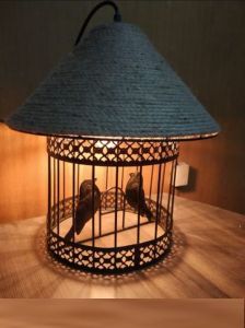 Bird Cage Hanging Pendant Light