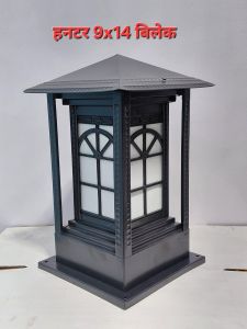 Black Outdoor Gate Light