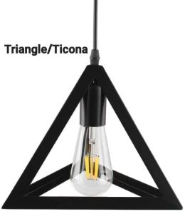 LED Triangle Hanging Light