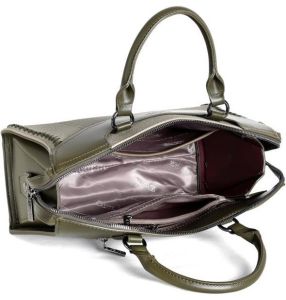 Ladies Satchel Bag with Dual Handle &AMP; Sling Strap
