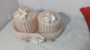 Resin Dryfruit Jar Set