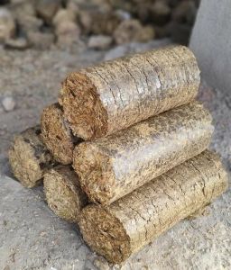 Mustard Husk Briquettes