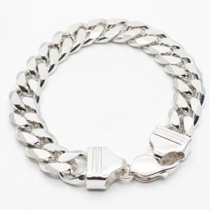 92.5 Pure Silver Cuban Link Bracelet