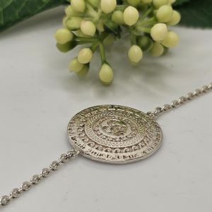 Mahamrityunjaya Sterling Silver Bracelet