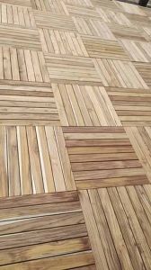 30mm Solid Wood Deck Tile