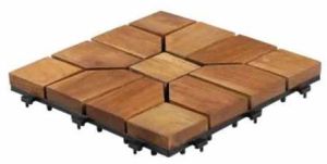 Interlocking Wood Deck Tile