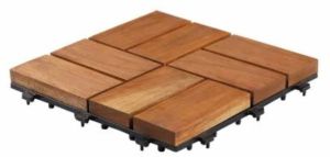 Outdoor Wooden Decking Tile