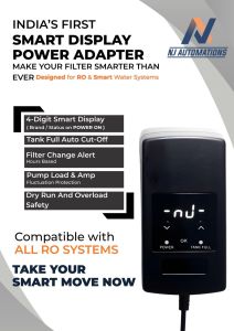Smart Display Power Adapter for RO Systems ( Nj Automations )