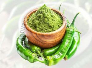 Dehydrated Green Chilli Powder