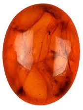 Red Amber Natural Stone