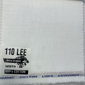 Plain Linen Shirting Fabric