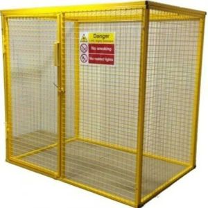Gas Pipeline Safety Cage